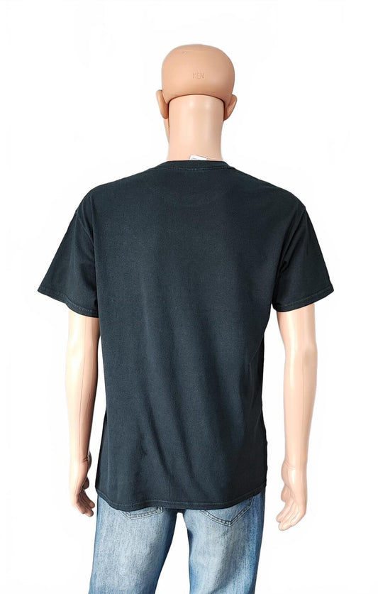 Vintage Volumes Band Graphic T-Shirt Faded Black Metalcore Y2K Men's Size Medium