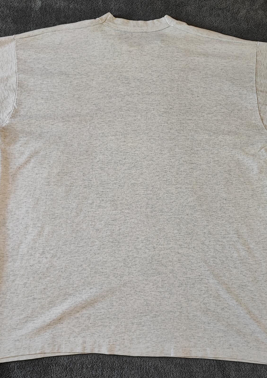 Vintage Disney Mickey Minnie Graphic T-Shirt Light Grey Retro 90s Men's Size XL