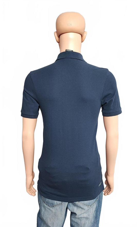 Vintage Adidas Climalite Performance Polo Shirt Navy Blue Retro Y2K Men's Size S