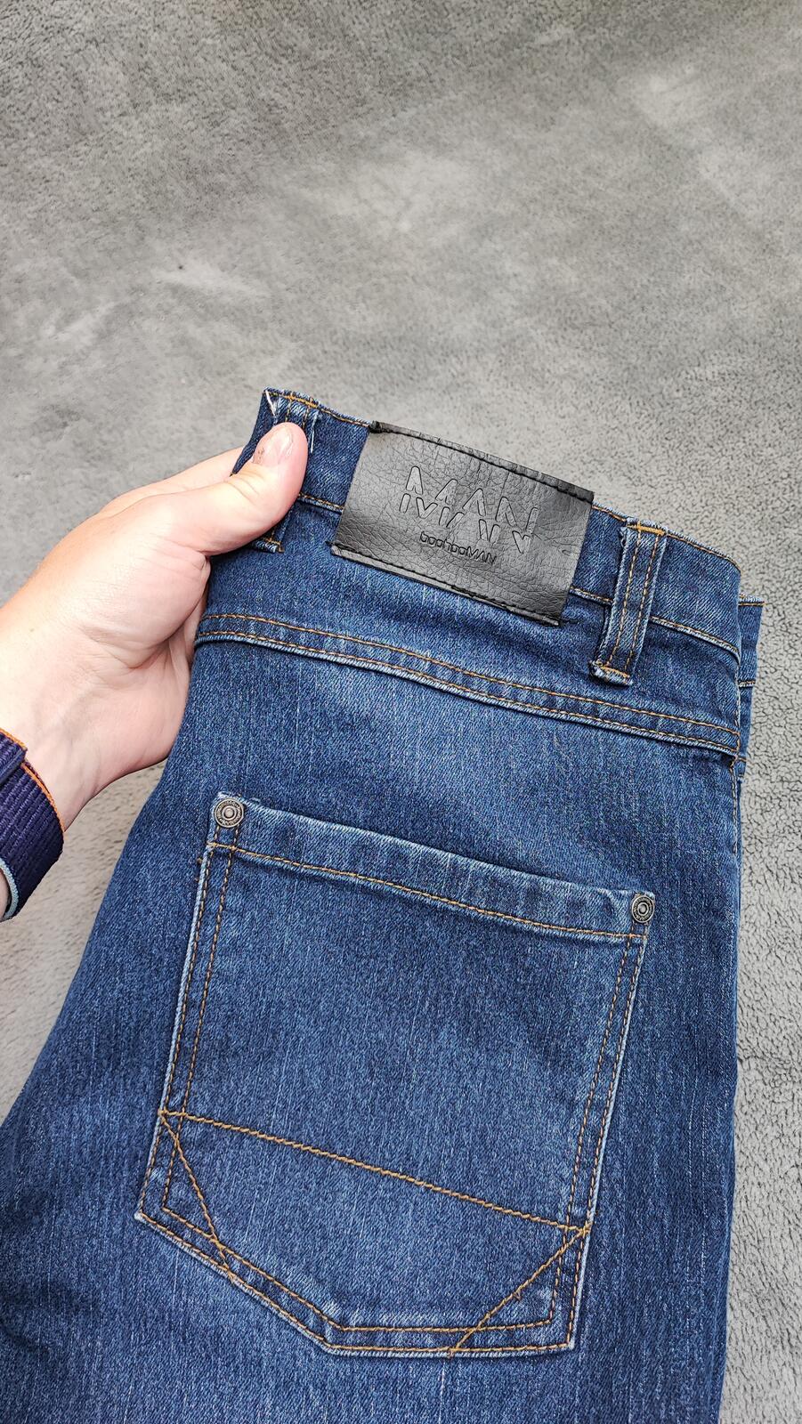 Vintage Boohoo Man Navy Blue Dark Wash Jeans Y2K Retro Streetwear Men's W32 L31