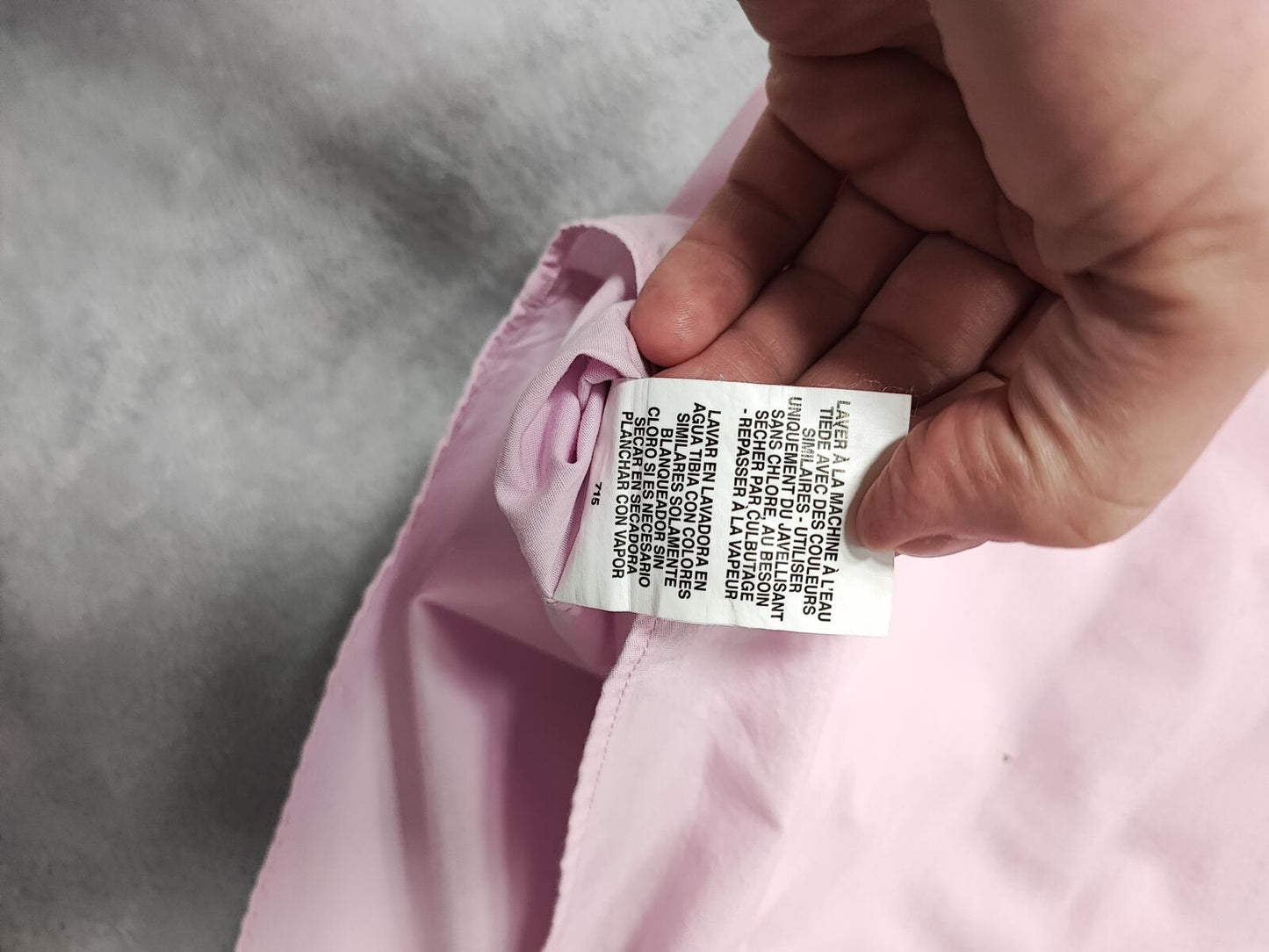 Vintage Tommy Hilfiger Plain Long Sleeve Button Down Shirt Pink Men's Size XL