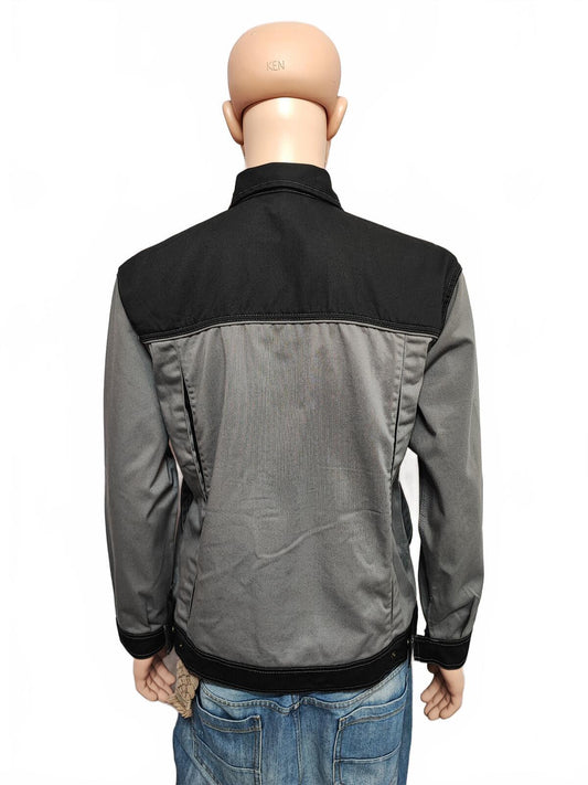 Vintage Dickies Faded Black Quilted Eisenhower Workwear Jacket Men Size Large