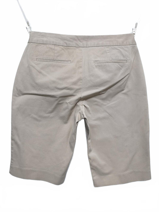 Vintage Banana Republic Bermuda Shorts Beige Petites Smart Casual 26W