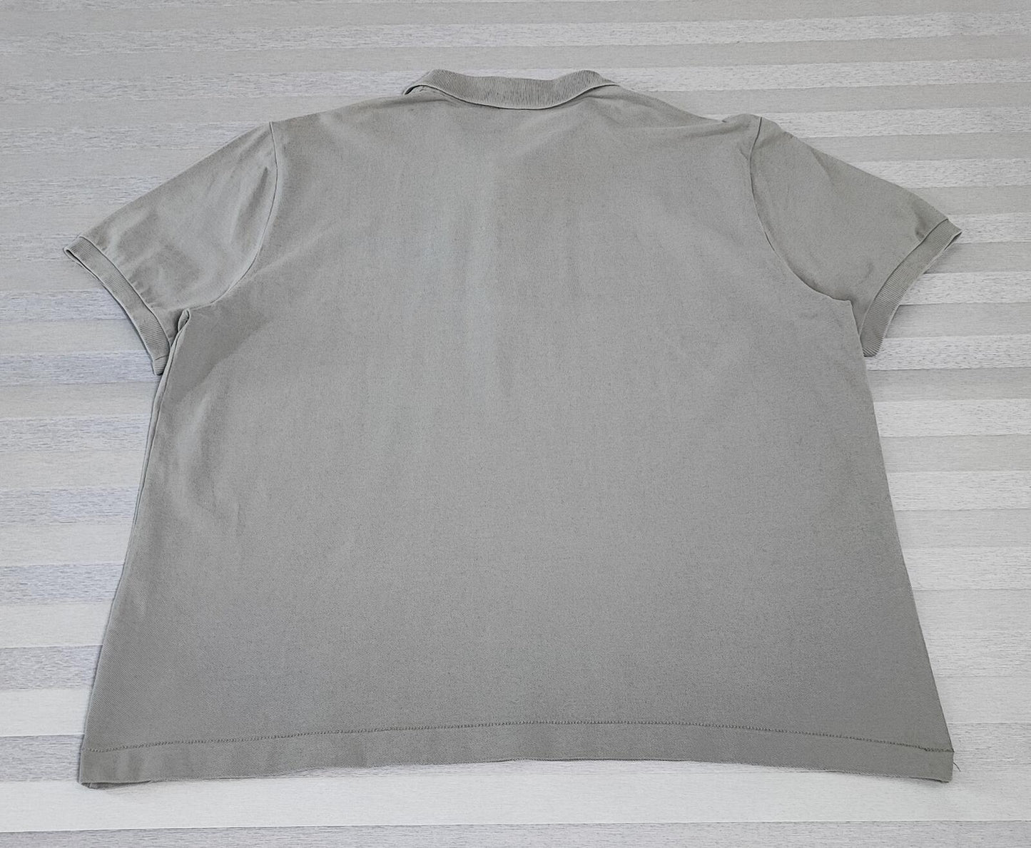 Vintage Puma Embroidered Logo Polo Shirt Grey Boxy Retro 90s Y2K Men's Size XL