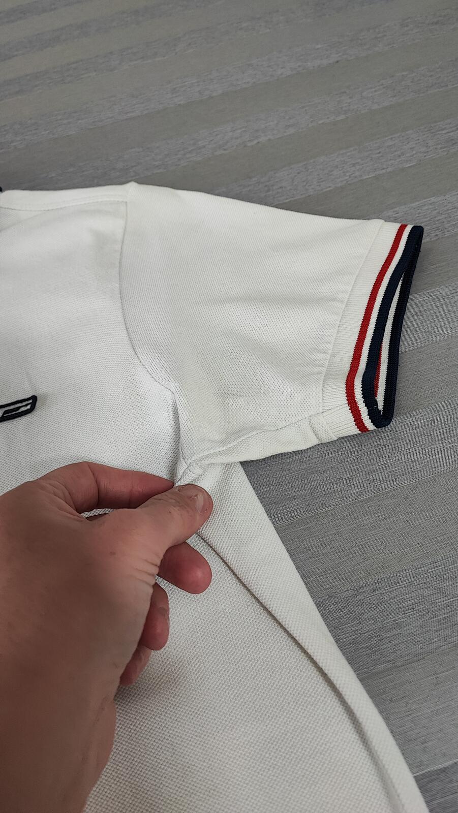 Vintage Jack & Jones Classic Polo Shirt Faded White Retro Y2K Men's Size Small S