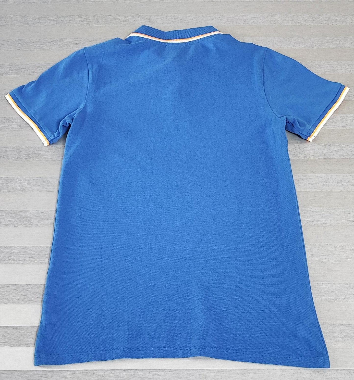 Vintage Umbro Embroidered Logo Polo Shirt Blue Retro 90s Men's Size Small S