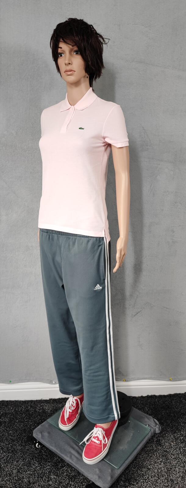 Vintage Adidas Plain Grey Embroidered Logo Tracksuit Bottoms Joggers Men Size S