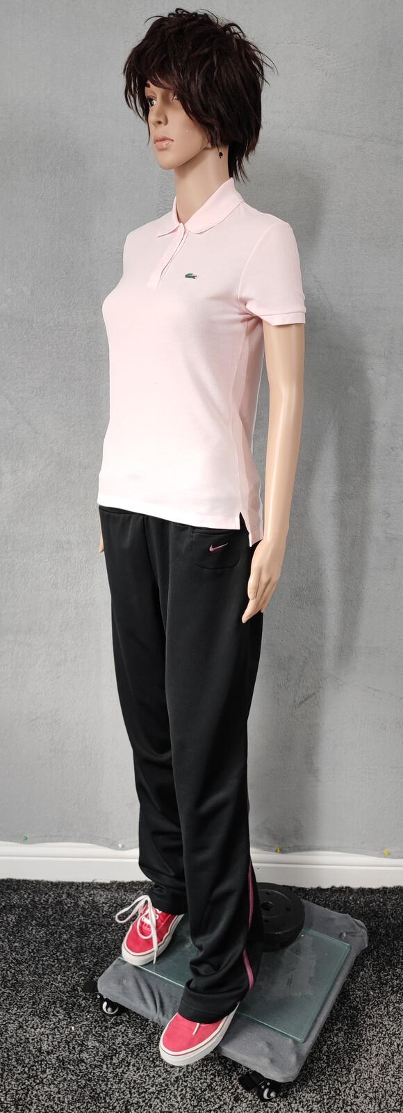 Vintage Nike Plain Black Logo Tracksuit Bottoms Joggers Women XXL