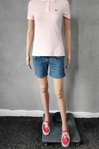 Vintage Levi's 524 Too Superlow Blue Denim Jorts Shorts Y2K Skater Retro W30