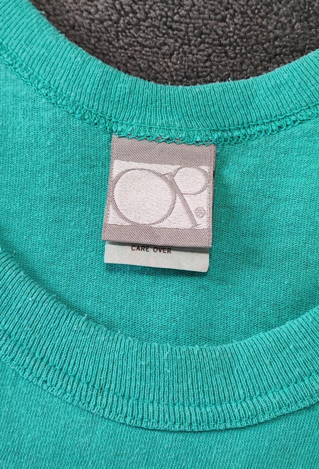 Vintage Ocean Pacific OP Surf Vest Tank Top Faded Green Men's Size S