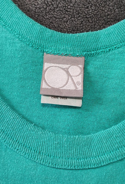 Vintage Ocean Pacific OP Surf Vest Tank Top Faded Green Men's Size S