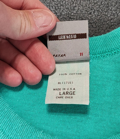 Vintage Ocean Pacific OP Surf Vest Tank Top Faded Green Men's Size S