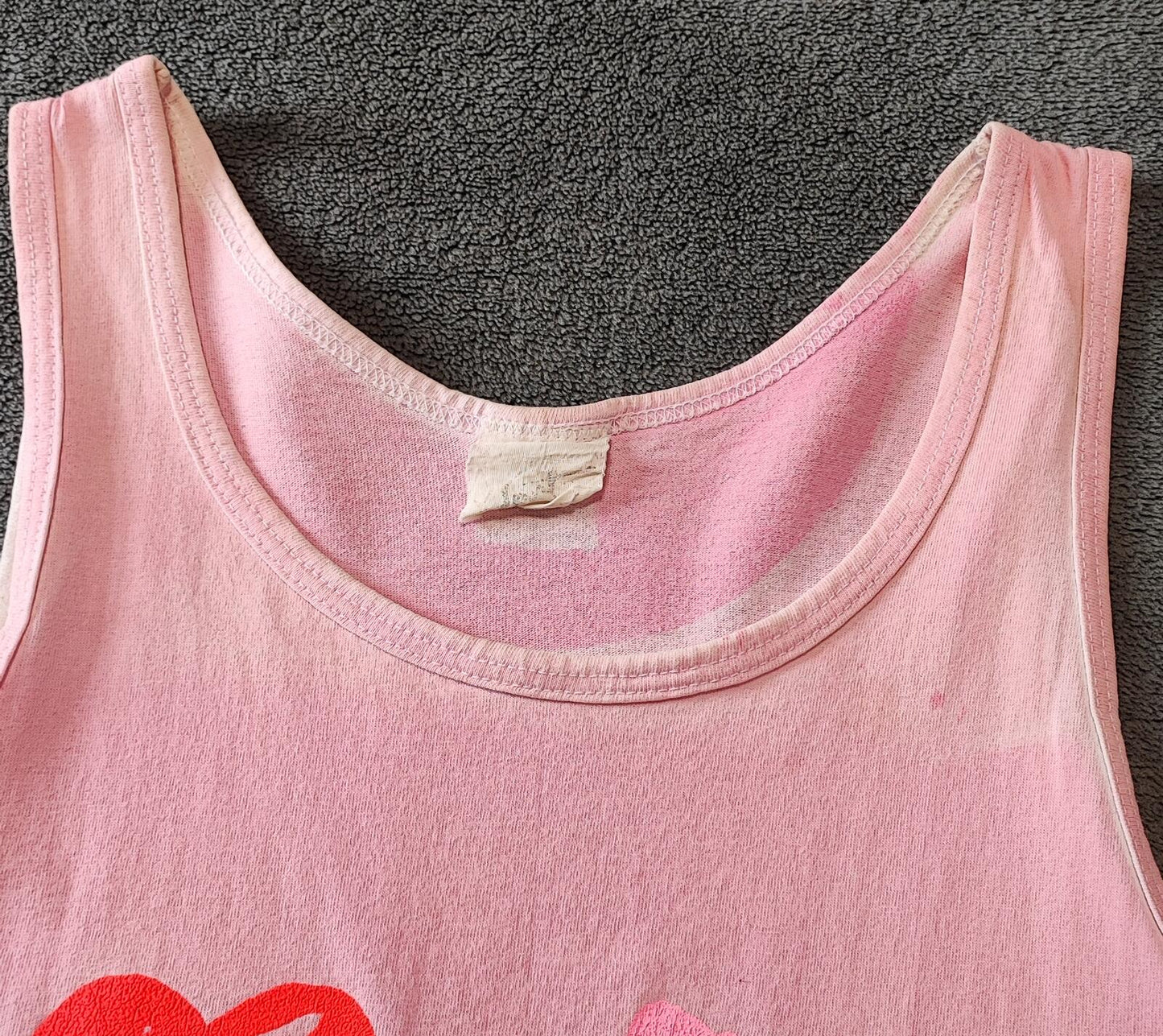 Vintage Love the Sun Ombre Muscle Tee Vest Tank Top Men's Size Medium M