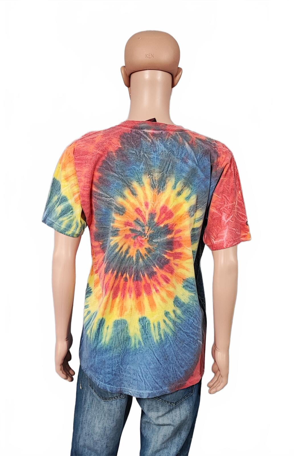 Vintage Copa Banana Tie Dye Graphic T-Shirt Multicoloured Retro 80s Men's Size L