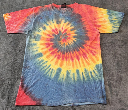 Vintage Copa Banana Tie Dye Graphic T-Shirt Multicoloured Retro 80s Men's Size L