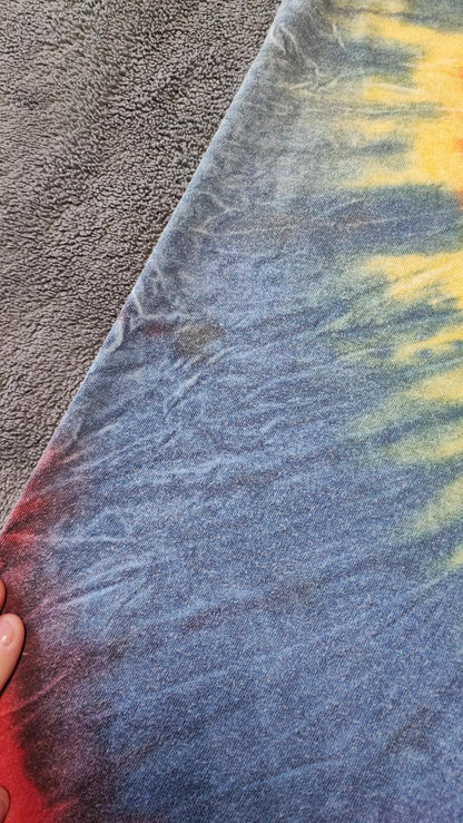 Vintage Copa Banana Tie Dye Graphic T-Shirt Multicoloured Retro 80s Men's Size L