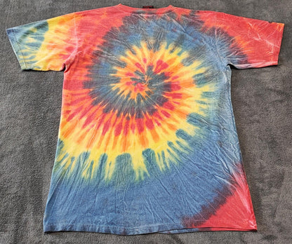 Vintage Copa Banana Tie Dye Graphic T-Shirt Multicoloured Retro 80s Men's Size L