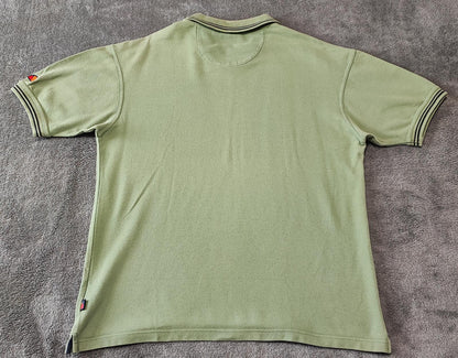 Vintage Ellesse Polo Shirt Green Men's Size Medium M Terrace Green Men's M Roomy
