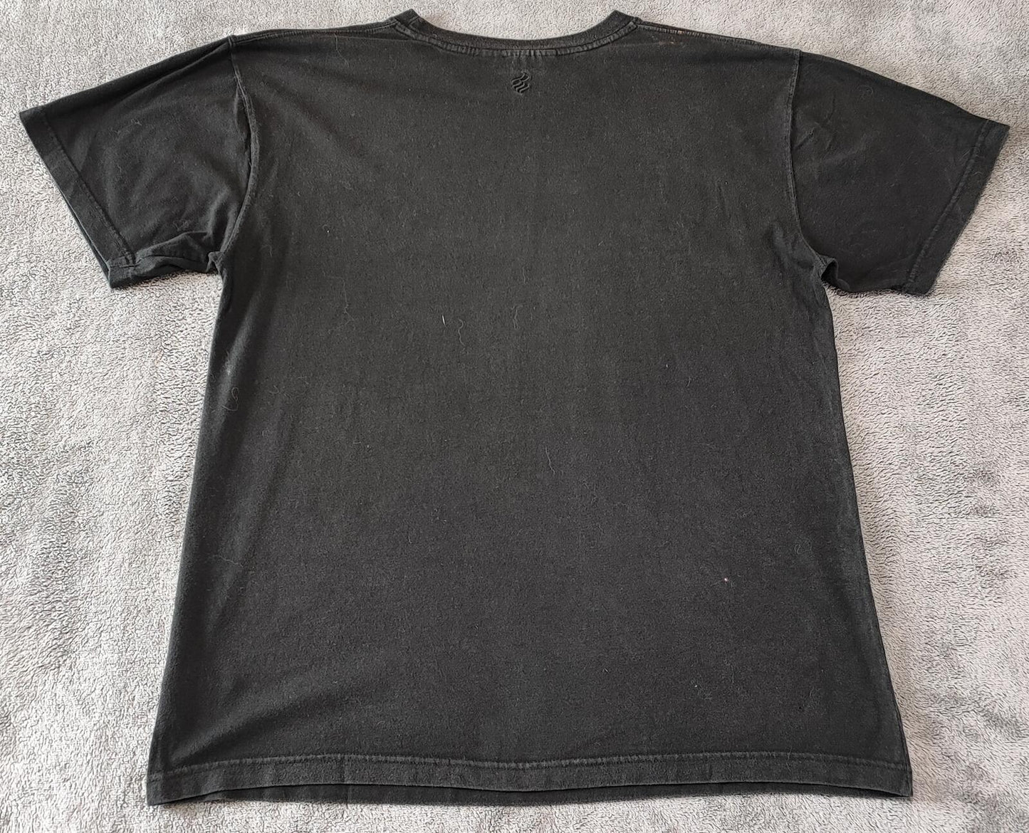 Vintage Rocawear Graphic T-Shirt Faded Black Retro Y2K Hip Hop Men's Size Large