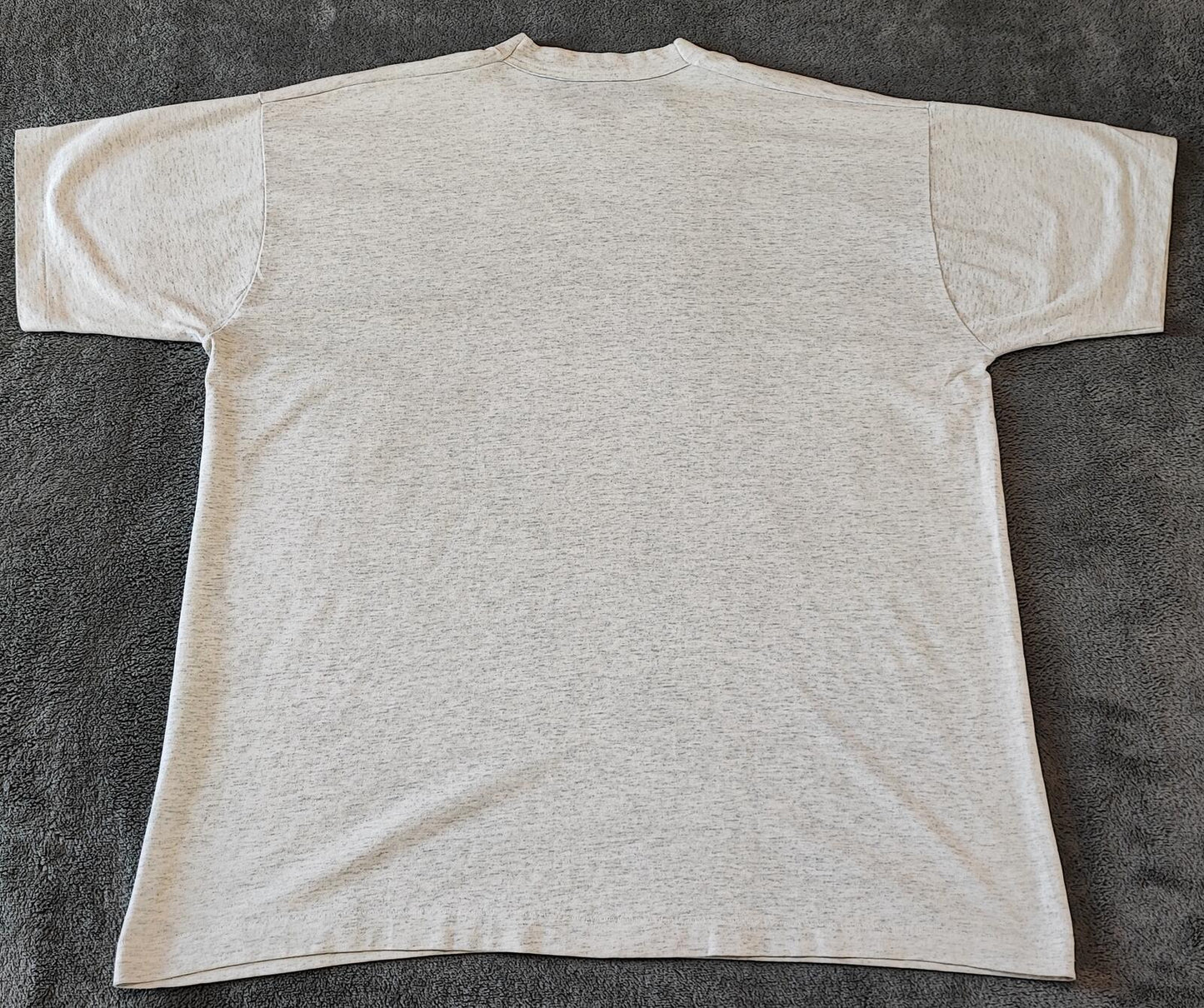 Vintage Disney Mickey Minnie Graphic T-Shirt Light Grey Retro 90s Men's Size XL