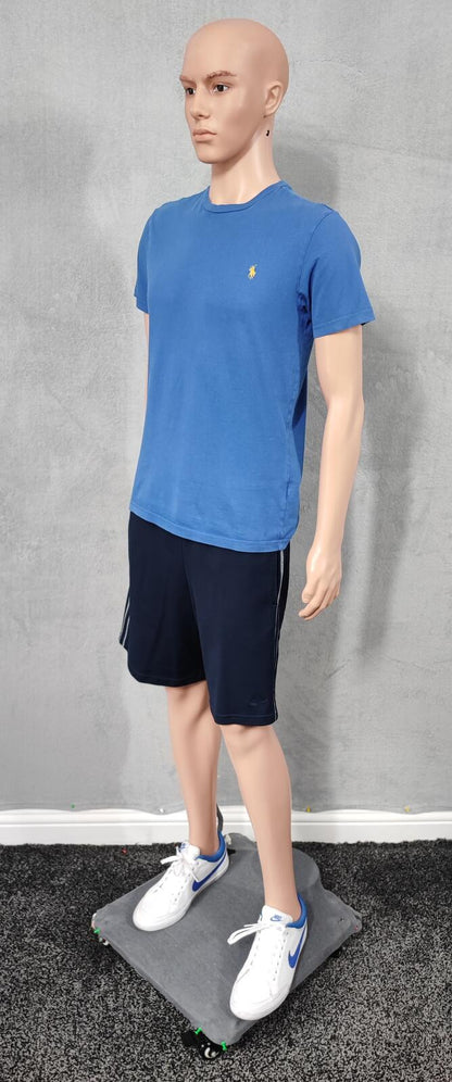 Vintage Champion Navy Blue Gym Shorts 90s Y2K Athletic Sportswear Men's M