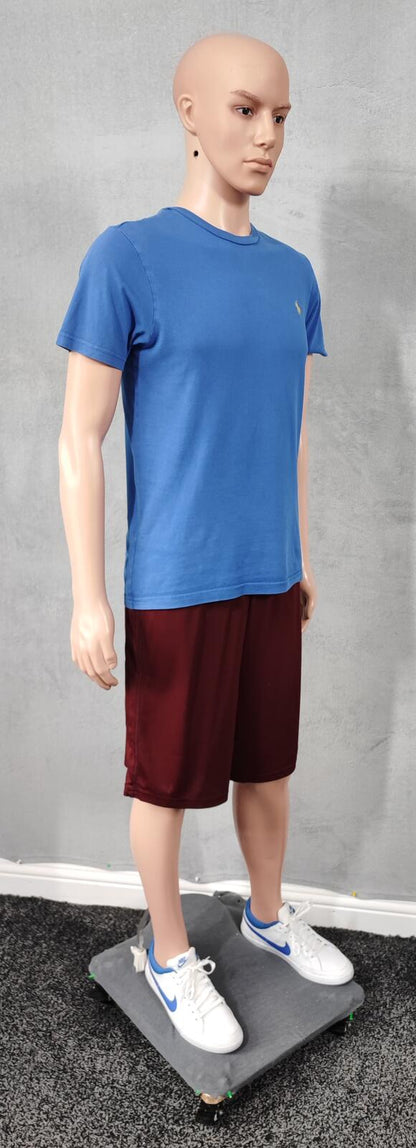 Vintage Champion Burgundy Maroon Gym Shorts 90s Y2K Athletic Sportswear Men's S