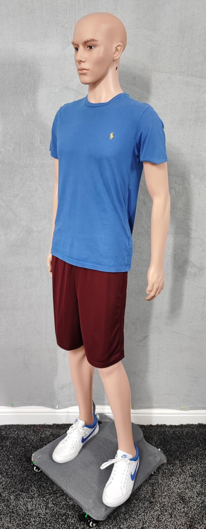 Vintage Champion Burgundy Maroon Gym Shorts 90s Y2K Athletic Sportswear Men's S