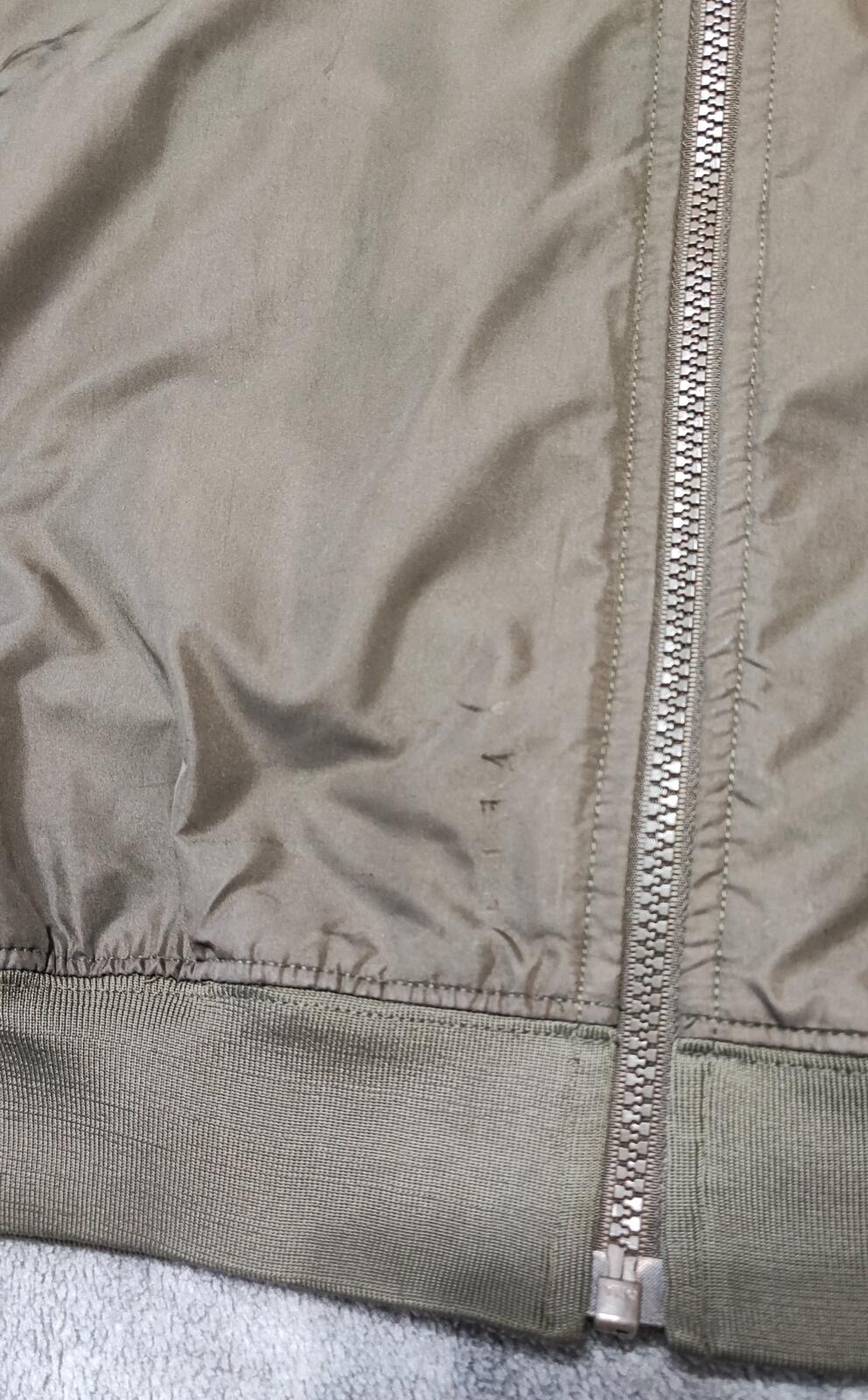 Vintage Nike Air Full Zip Both Sides Windbreaker Jacket Brown Men Size Large
