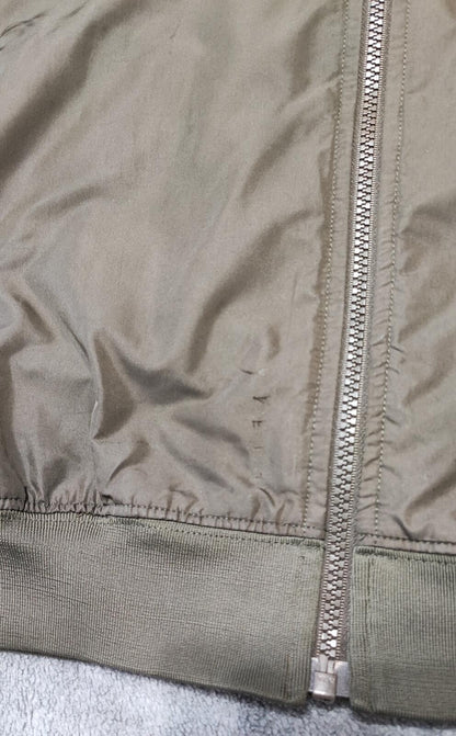 Vintage Nike Air Full Zip Both Sides Windbreaker Jacket Brown Men Size Large