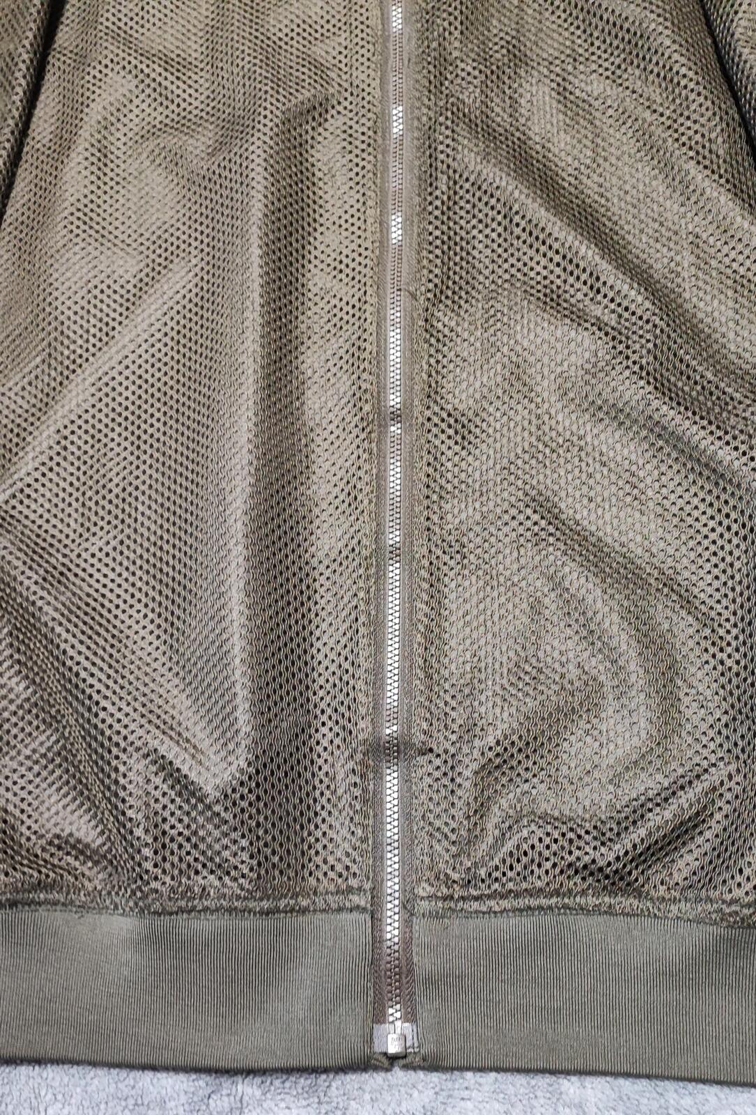 Vintage Nike Air Full Zip Both Sides Windbreaker Jacket Brown Men Size Large