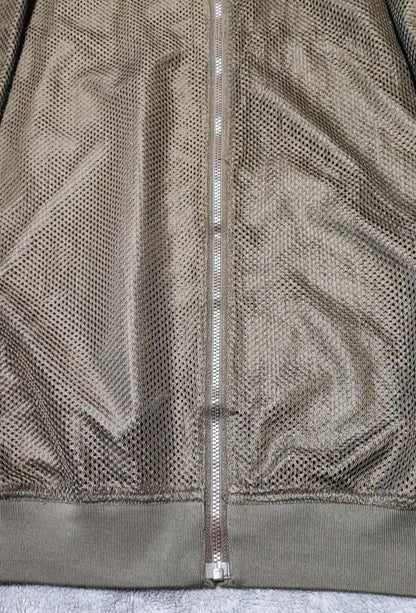 Vintage Nike Air Full Zip Both Sides Windbreaker Jacket Brown Men Size Large