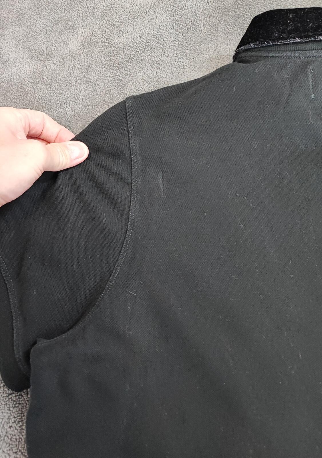 Vintage Polo Jeans Ralph Lauren T-Shirt Black Retro 90s Men's Size Small S