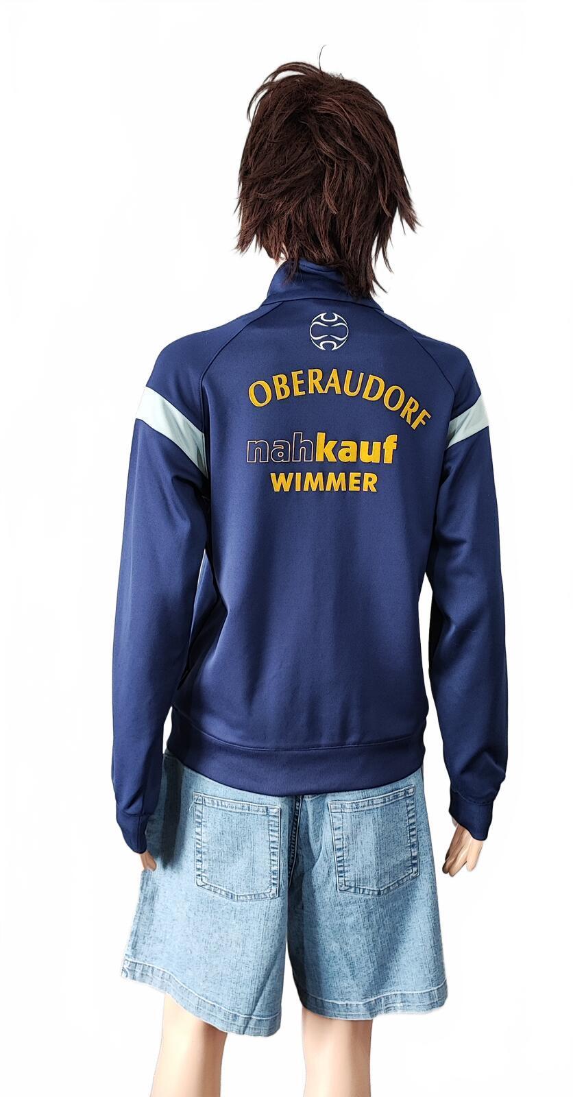 Vintage adidas Germany Schweinsteiger Zip Track Jacket Blue Women Size Small