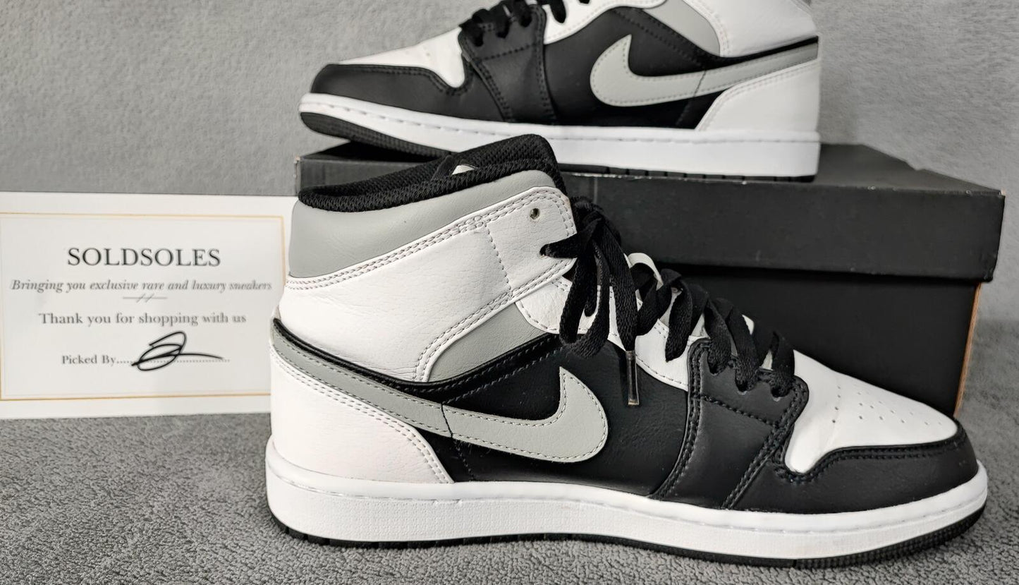Vintage Nike Air Jordan 1 Mid Mixed Tone Basketball Trainers Shoes Men UK 7.5