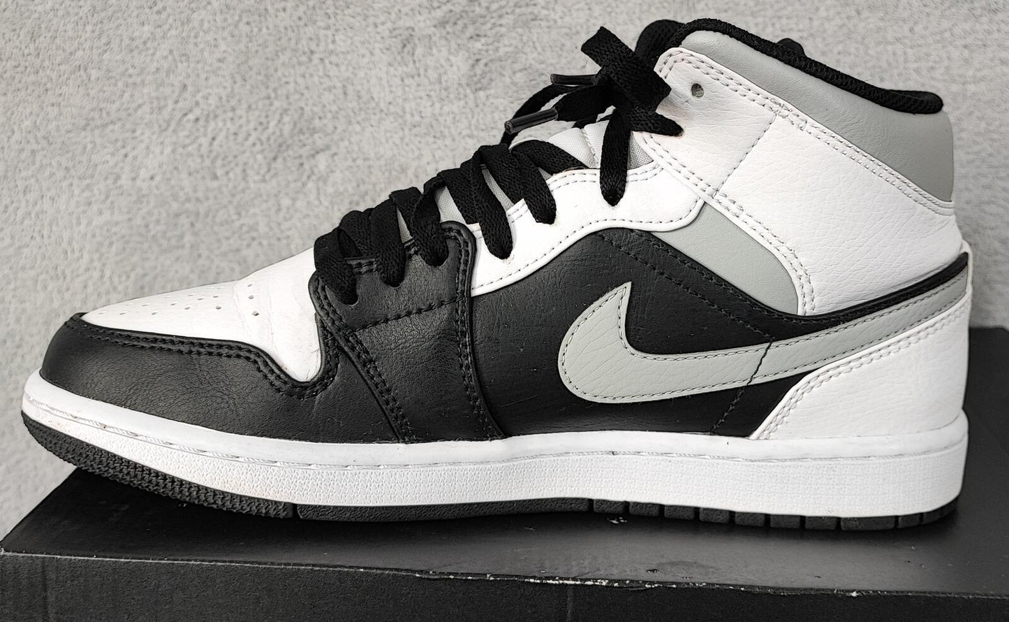 Vintage Nike Air Jordan 1 Mid Mixed Tone Basketball Trainers Shoes Men UK 7.5