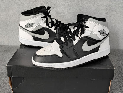 Vintage Nike Air Jordan 1 Mid Mixed Tone Basketball Trainers Shoes Men UK 7.5