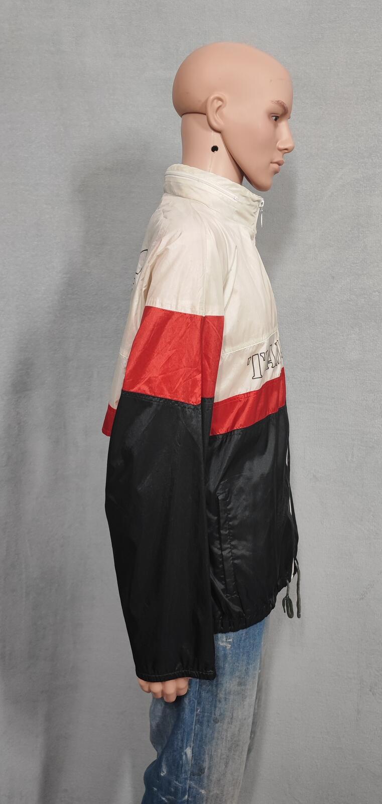 Vintage adidas Team Colour Block Long Sleeve Windbreaker Jacket Men Size XL
