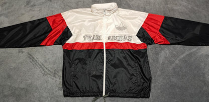 Vintage adidas Team Colour Block Long Sleeve Windbreaker Jacket Men Size XL