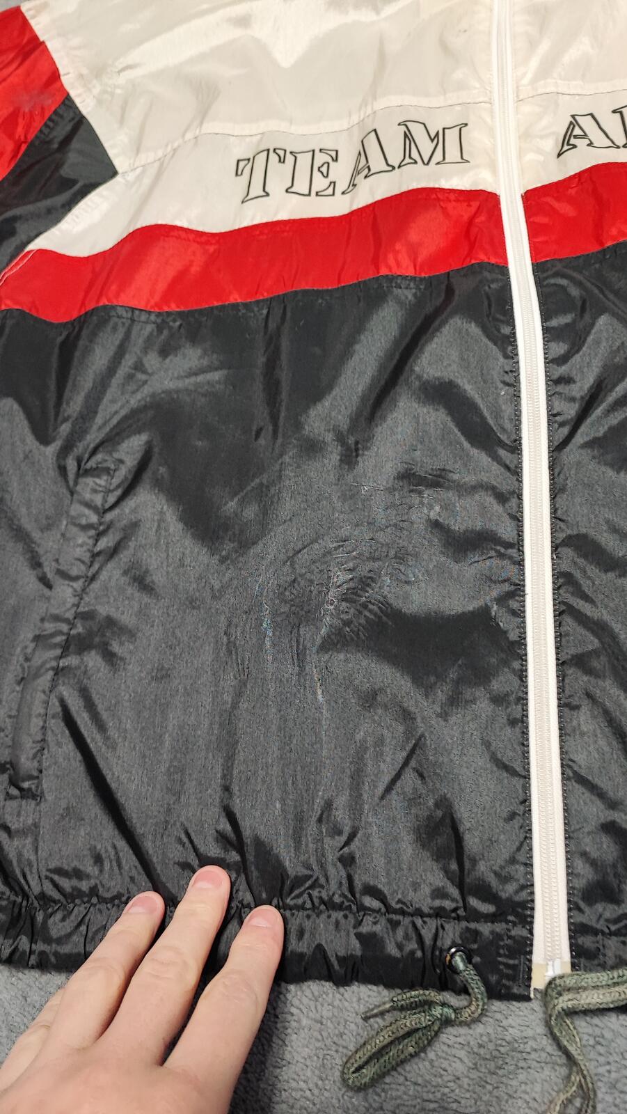 Vintage adidas Team Colour Block Long Sleeve Windbreaker Jacket Men Size XL