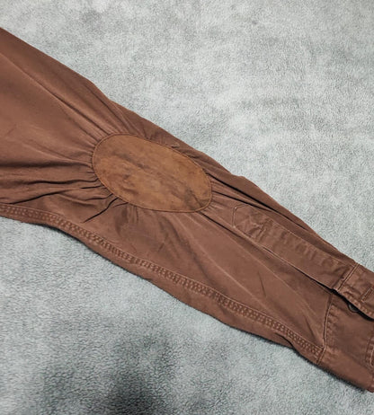Vintage Polo Ralph Lauren Utility Long Sleeve Shirt Faded Brown Men's Size XL