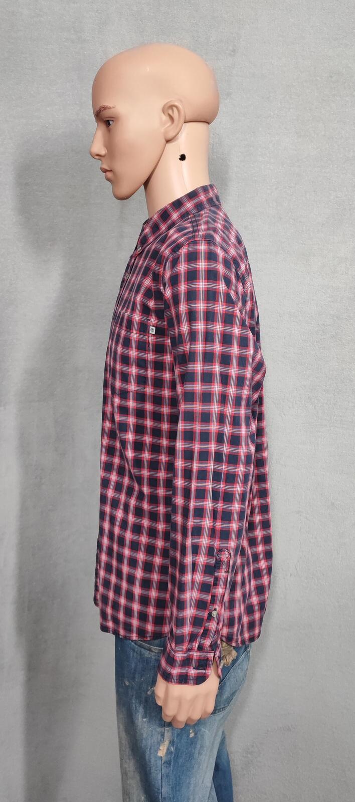 Vintage Timberland Plaid Long Sleeve Western Pearl Snap Shirt Men Size Medium