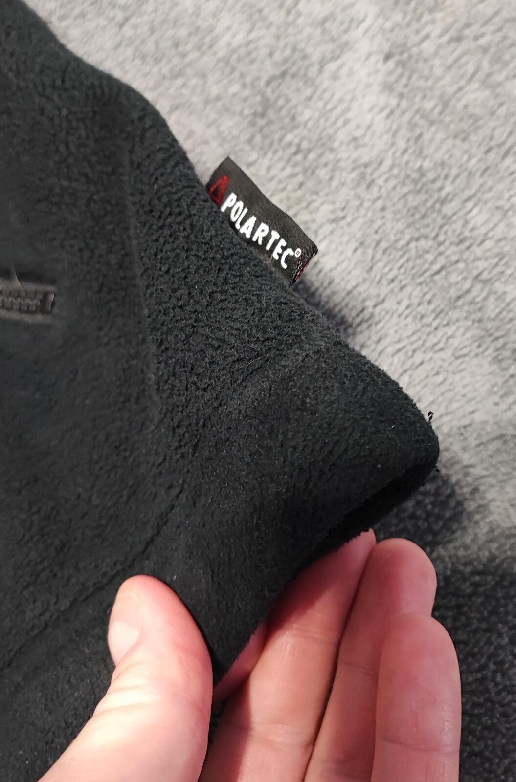 Vintage Helly Hansen Plain Faded Black Polartec Fleece Jacket Men Size XXL