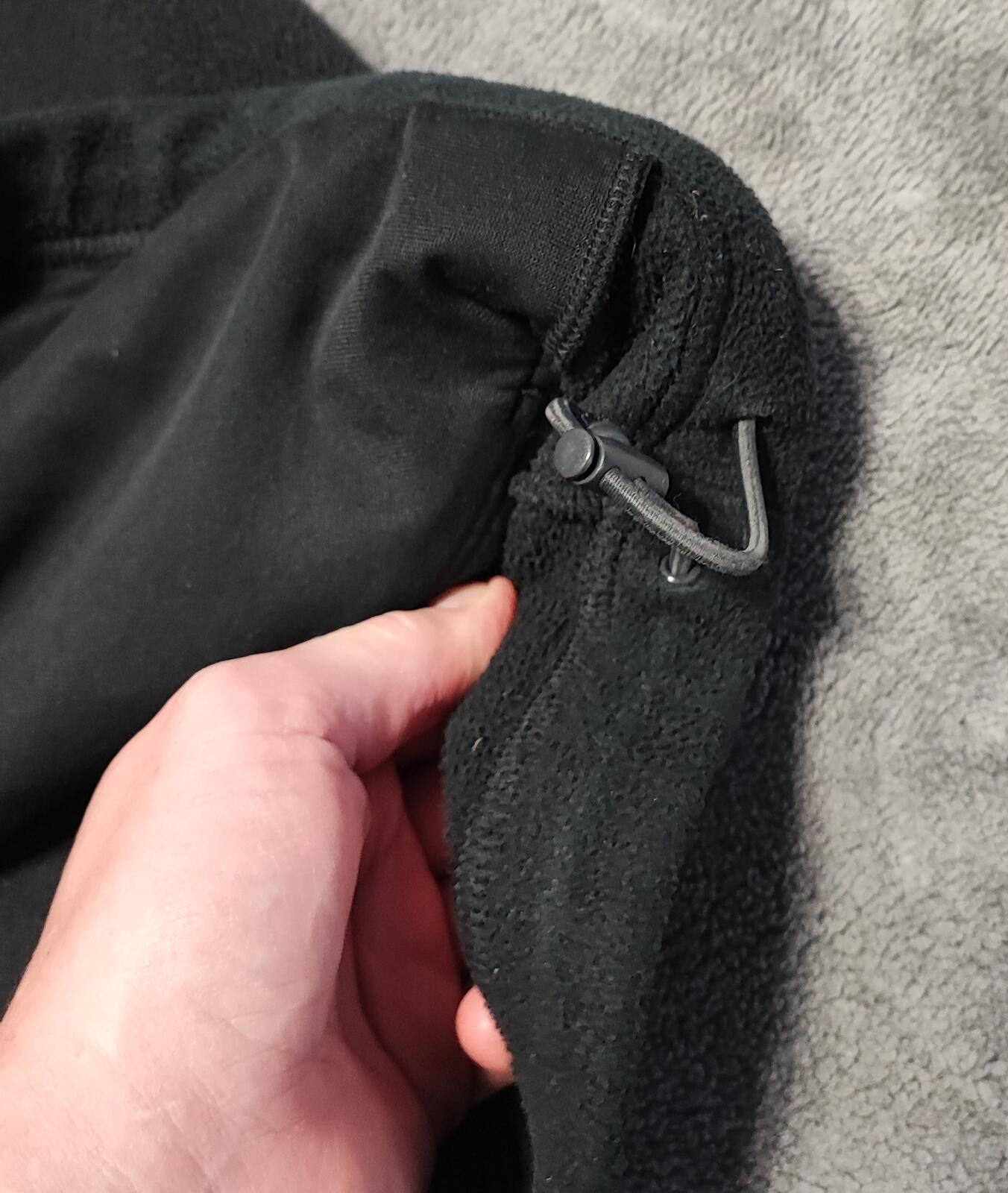 Vintage Helly Hansen Plain Faded Black Polartec Fleece Jacket Men Size XXL