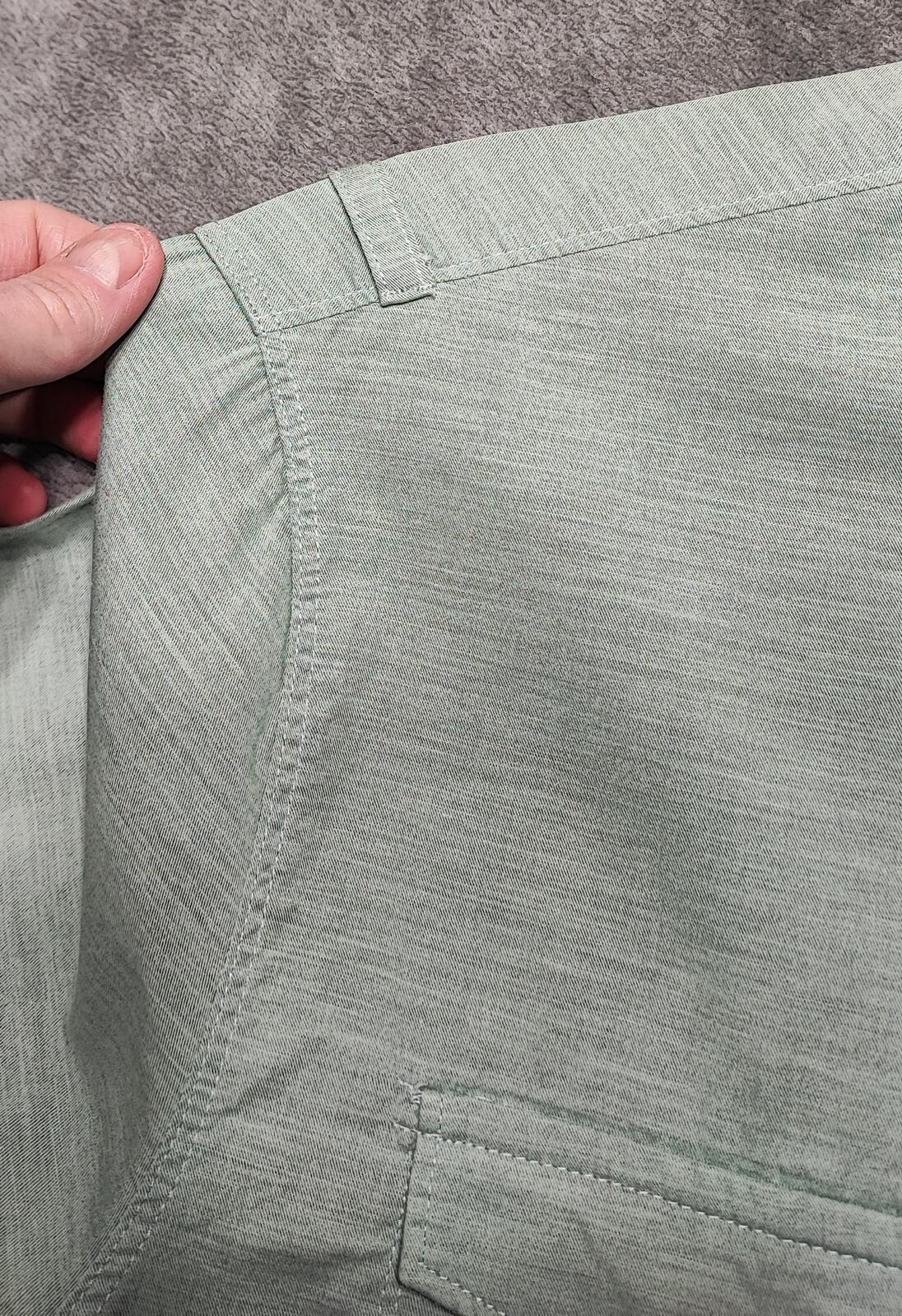 Vintage Calvin Klein Jeans Long Sleeve Shirt Sage Green Utility Men's Size M