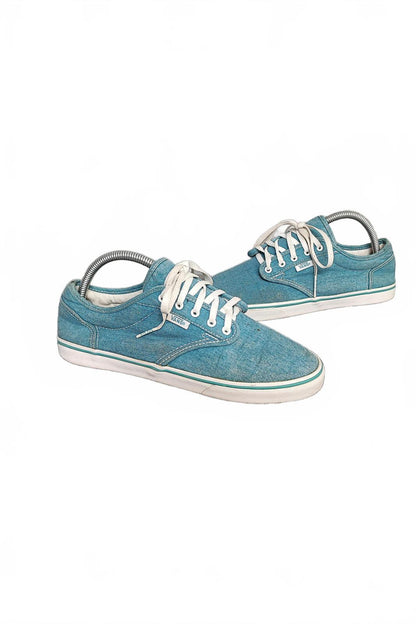 Vintage Vans Authentic Mixed Tone Low Top Skate Trainers Shoes Women Size UK 4