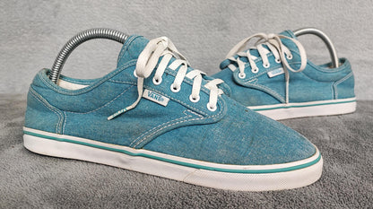 Vintage Vans Authentic Mixed Tone Low Top Skate Trainers Shoes Women Size UK 4