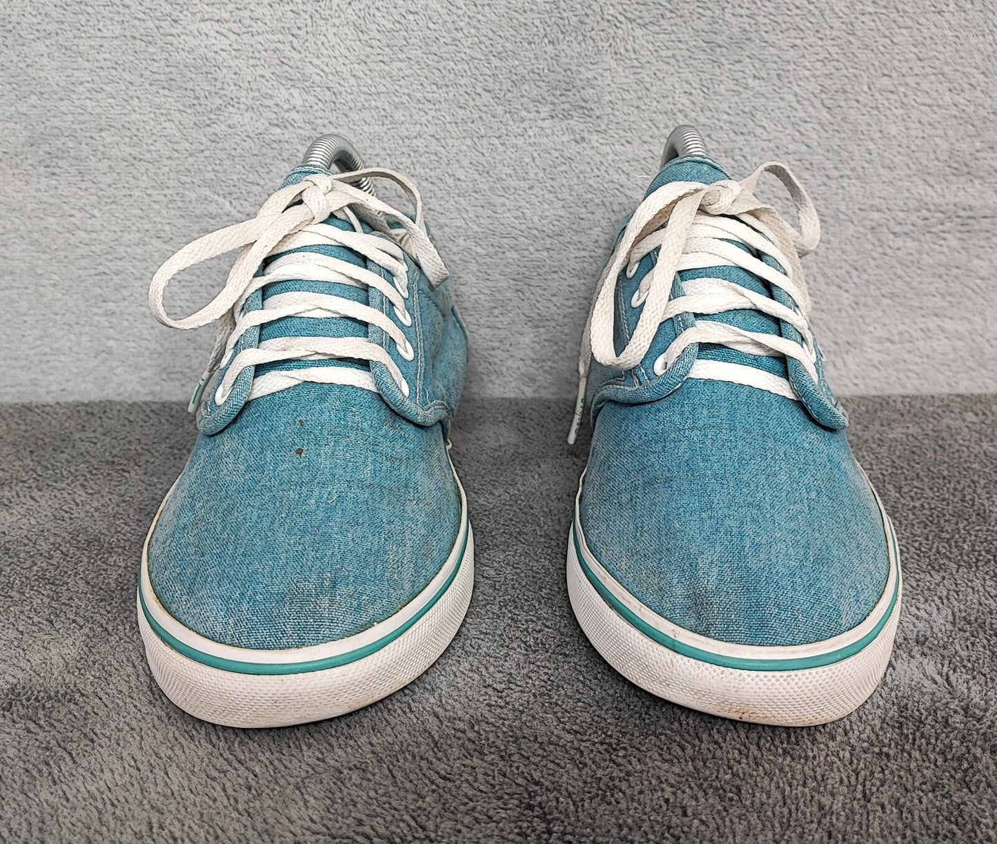 Vintage Vans Authentic Mixed Tone Low Top Skate Trainers Shoes Women Size UK 4