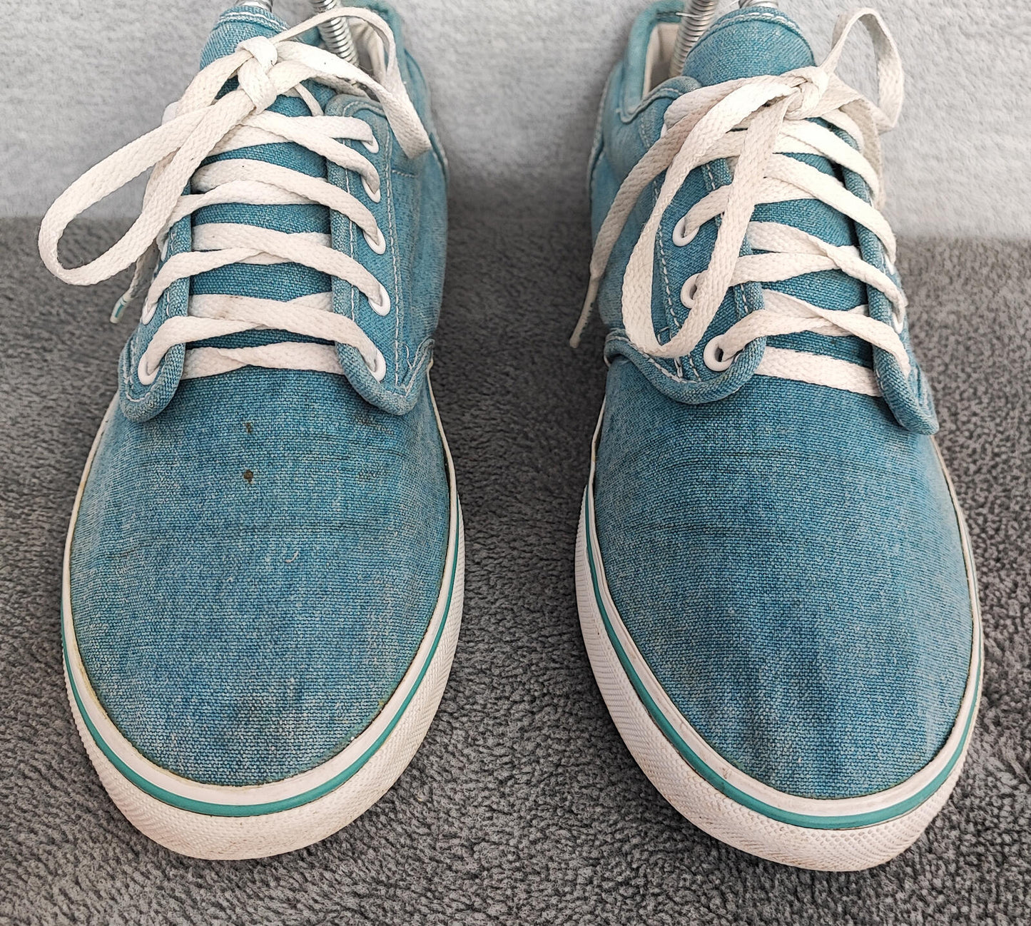 Vintage Vans Authentic Mixed Tone Low Top Skate Trainers Shoes Women Size UK 4