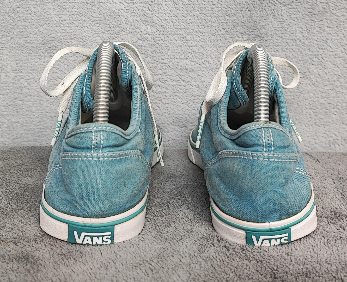 Vintage Vans Authentic Mixed Tone Low Top Skate Trainers Shoes Women Size UK 4