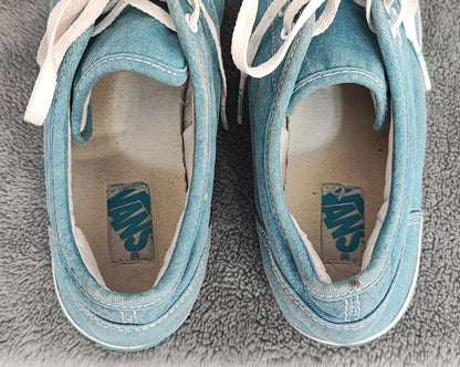 Vintage Vans Authentic Mixed Tone Low Top Skate Trainers Shoes Women Size UK 4